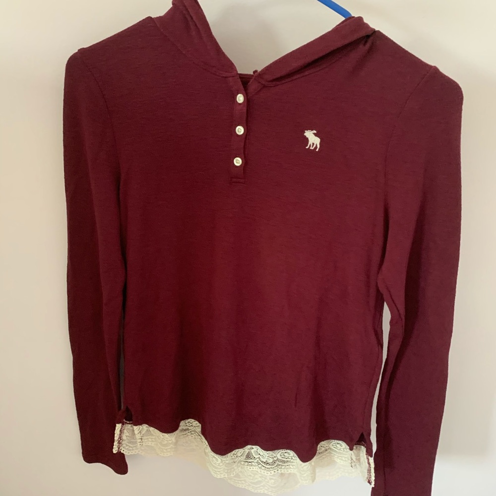 hooded long sleeve from abercrombie kids!